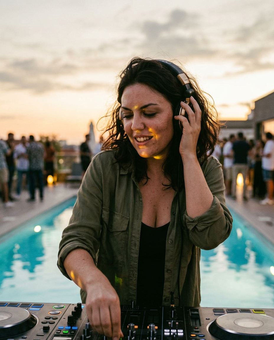 Poolside Rooftop