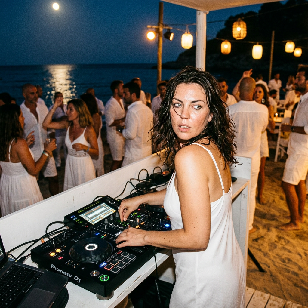 White Party Beach